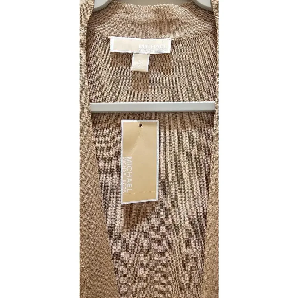 NWT Michael Kors Women's Long Cardigan  Size XL